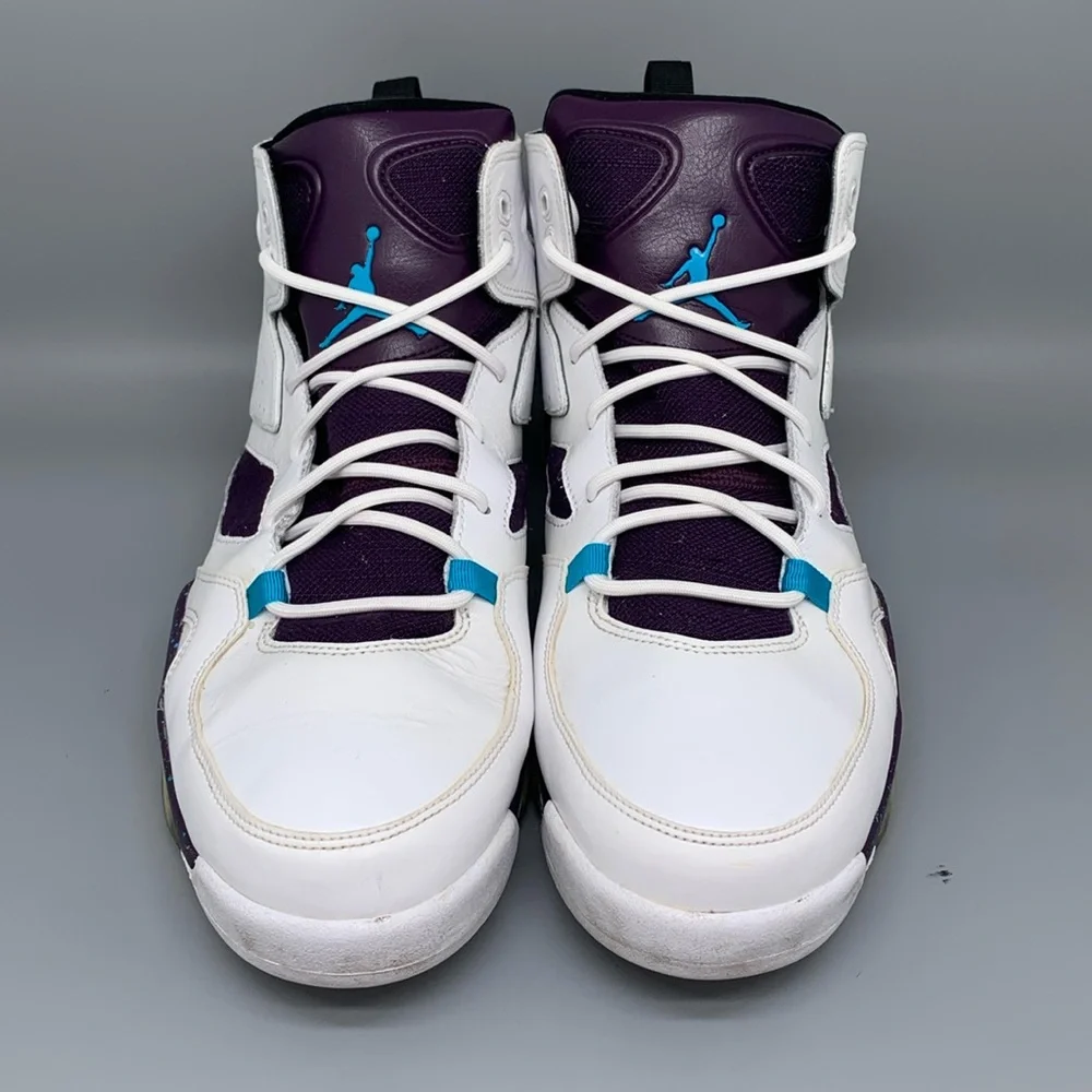 Jordan Flight Club '91 White Blue Lagoon Shoes‎ 555475-105 Men's Sz 11.5
